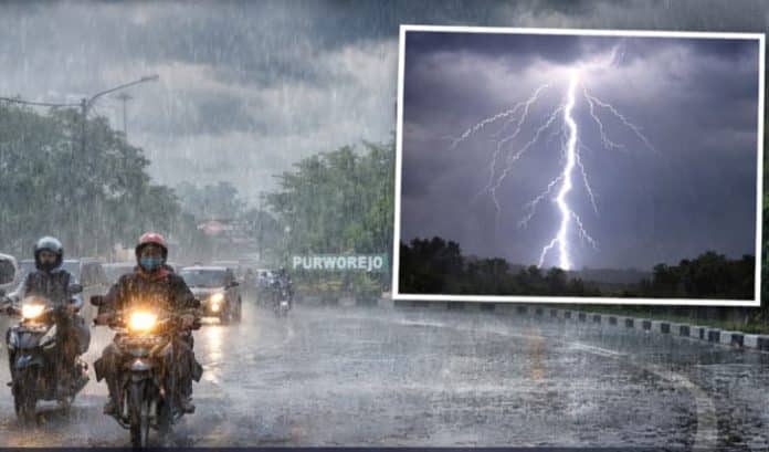 BMKG: Ingatkan Warga Purworejo, Waspada Hujan Lebat dan Angin Kencang Terjadi Warga