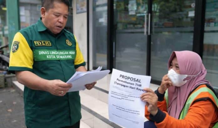 Ngaku Petugas Kebersihan, Minta THR Catut Nama Instansi di Tangkap Minta