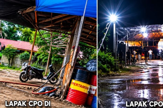 Lapak CPO di Tapan Disinyalir Jadi Tempat Pesta Miras CPO
